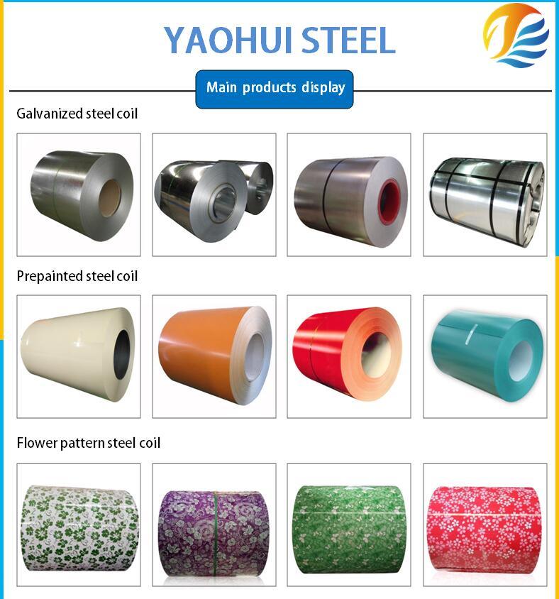 Roofing Corrugated Galvanized Steel Sheet in Shandong Yaohui Steel