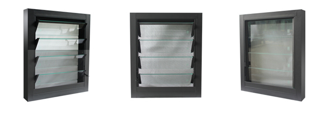 Aluminum Glass Louver and Shutter