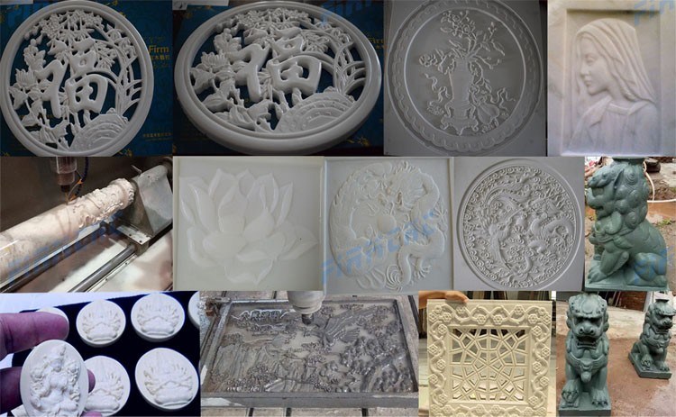 Heavy Carving Engraving Stone CNC Router (FM-2030)