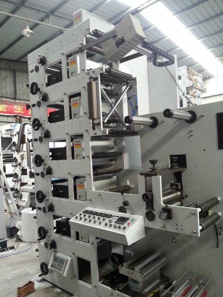 Flexographic Printing Machine 6 Color Ruian Factory