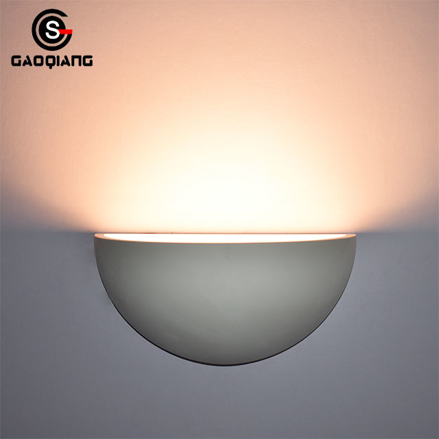 Indoor LED Lamp Modern Plaster Wall Light