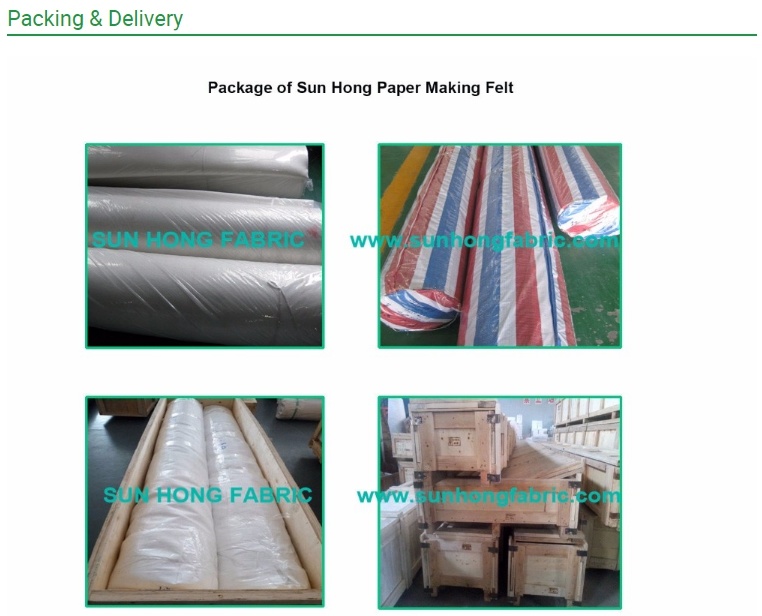 Double Layer Table Endless Felt for Paper Machine