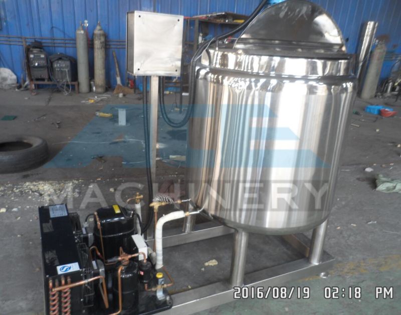 100% Stainless Steel 304/316 Milk Chilling Storage Tank (ACE-ZNLG-AL)