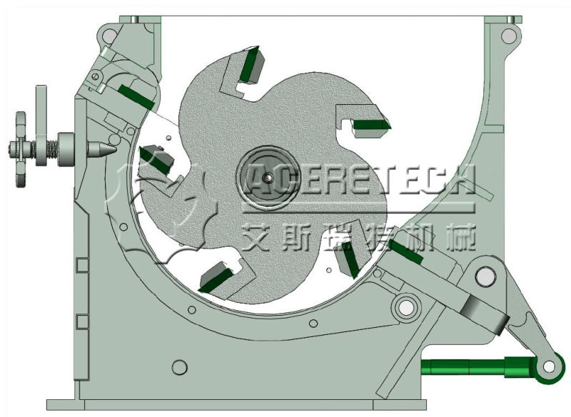 Large Output Granulator for Plastic