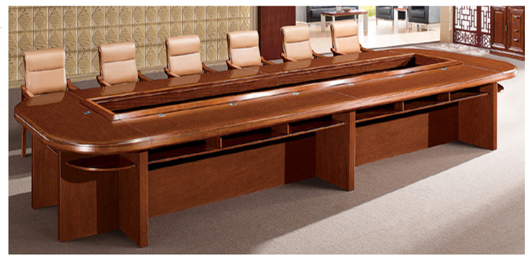 North American Custom 20 Person Conference Room Furniture Meeting Table
