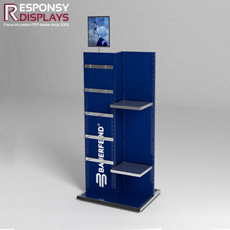 Pop POS Made From Metal High-End Apparel Floor Display Stand