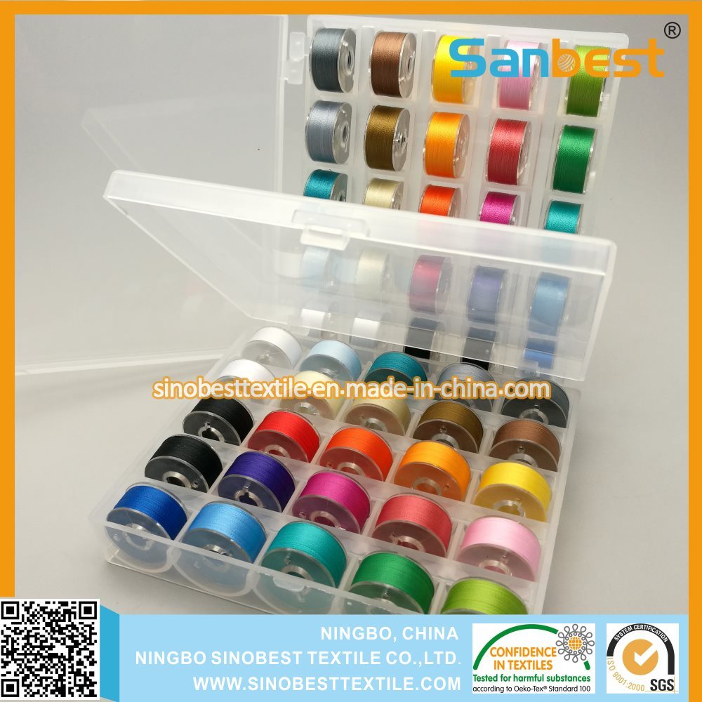 Colorful Pre-Wound Bobbins Thread