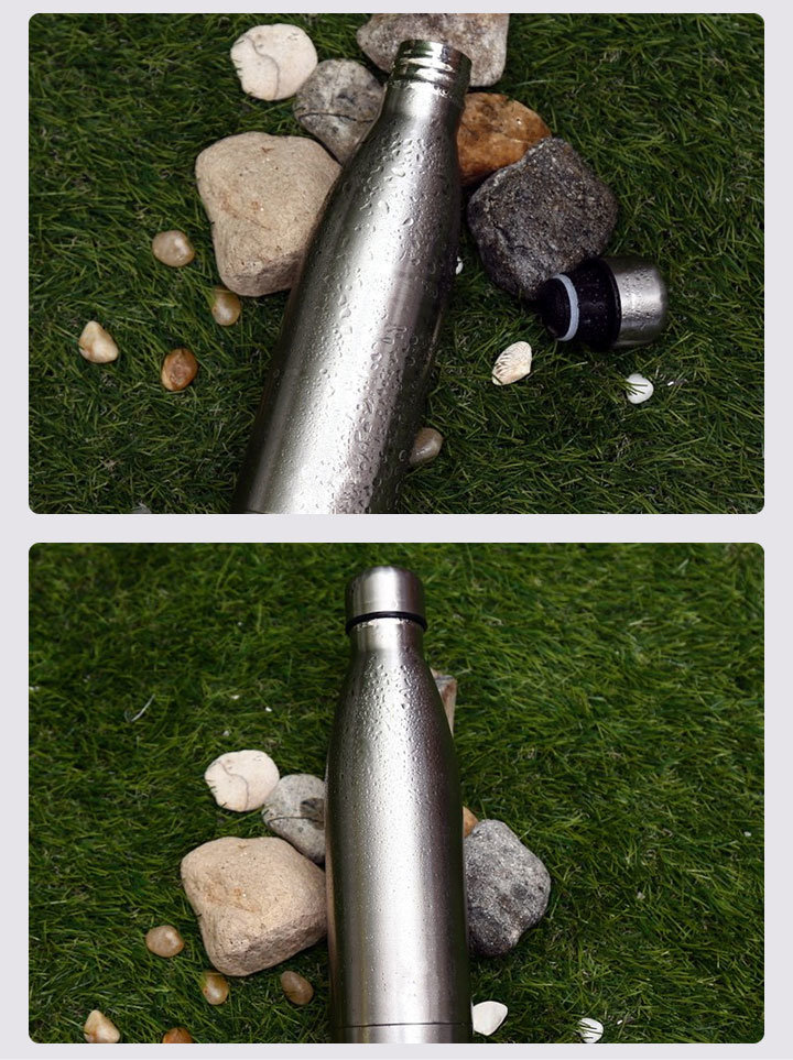 500ml Customized Stainless Steel Double Wall Vacuum Sports Water Bottle