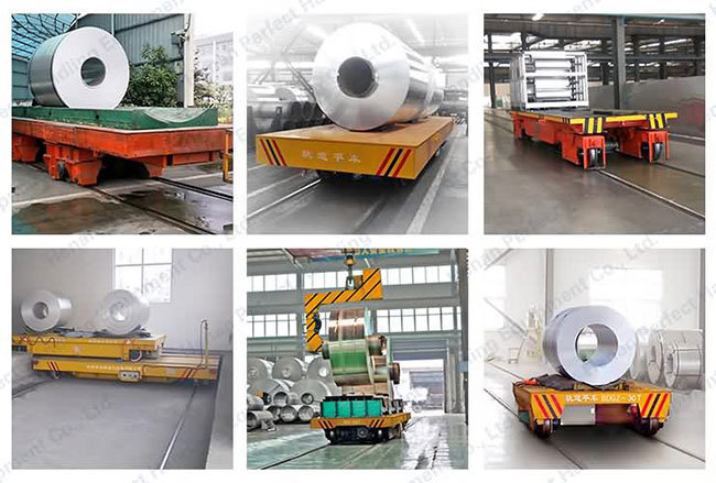 Cable Reel Powered Trolley Coil Handling Transportation