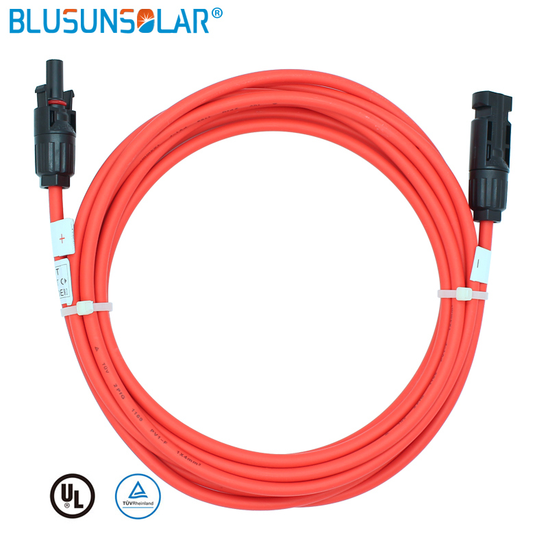 Material PPO Solar PV Linker Solar Cable with Connector for Solar System