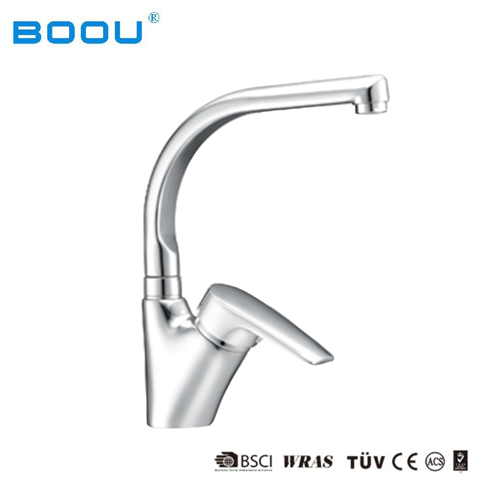 (B8114-9H) Boou Brass/Zinc Kitchen Wash Mixer Deck Mounted Kitchen Water Tap
