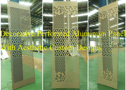 Decorative Aluminum Panels for Screen Wall Cladding and Decoration