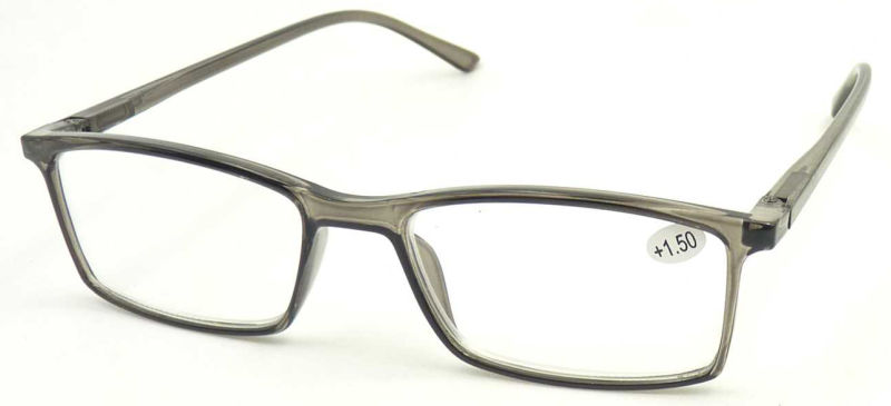R17039 Square Frame Reading Glasses Mens Style Eyeglass
