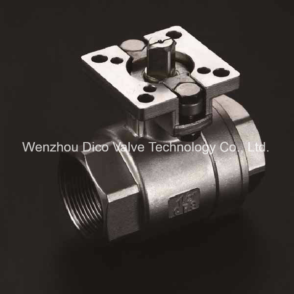 Stainless Steel Pneumatic Control Actuator Ball Valve for Water Treatment