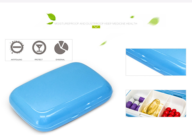 Multi Day 3 Cells Portable PP Pill Box R8300