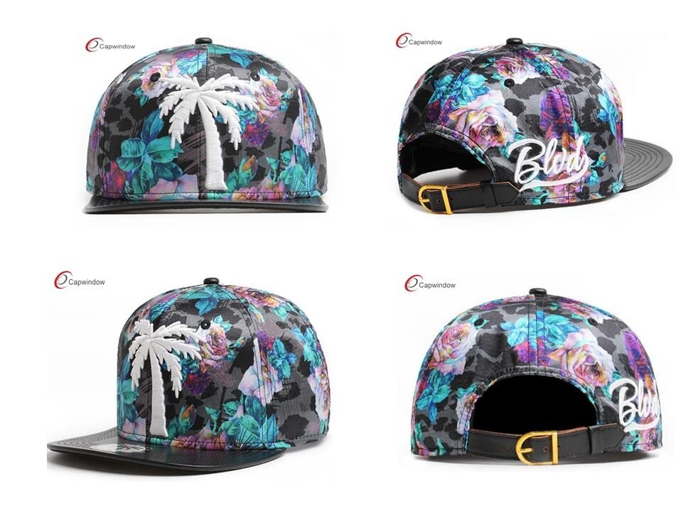 Custom Hawaii Style Snapback Cap