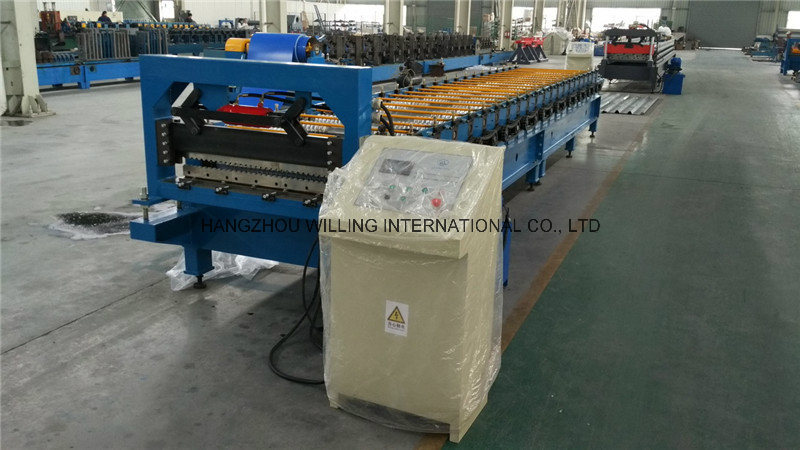 Corrugated Galvanized Steel Panel Roof Roll Forming Machine