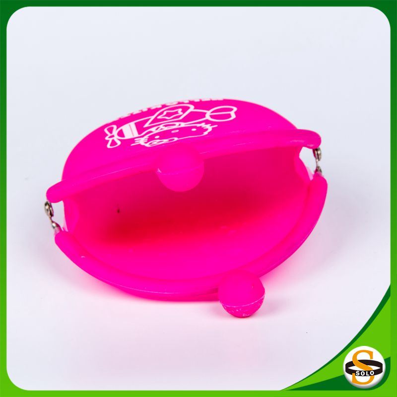 Fashion Silicone Kids Coin Wallet Purse with Custom Logo