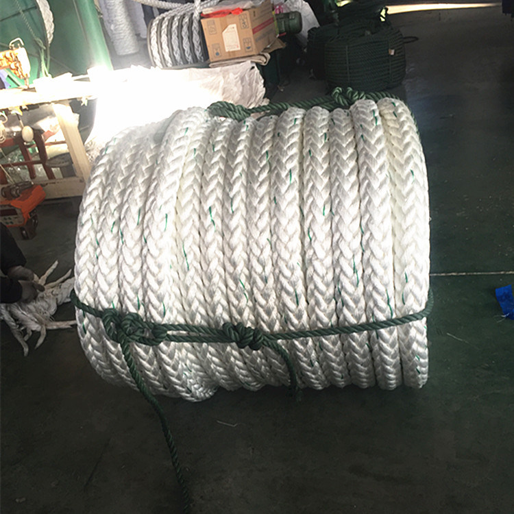 12 Strand 48mm Nylon or Polyester Twisted Marine Rope