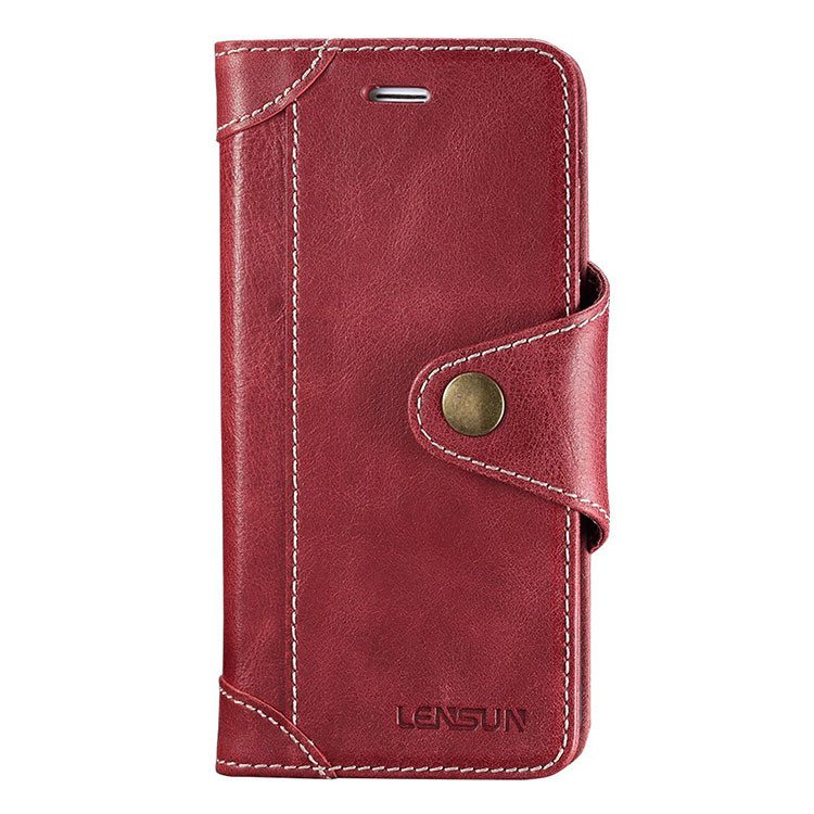 Multi-Color Genuine Leather Mobile Phone Cover Case for iPhone7