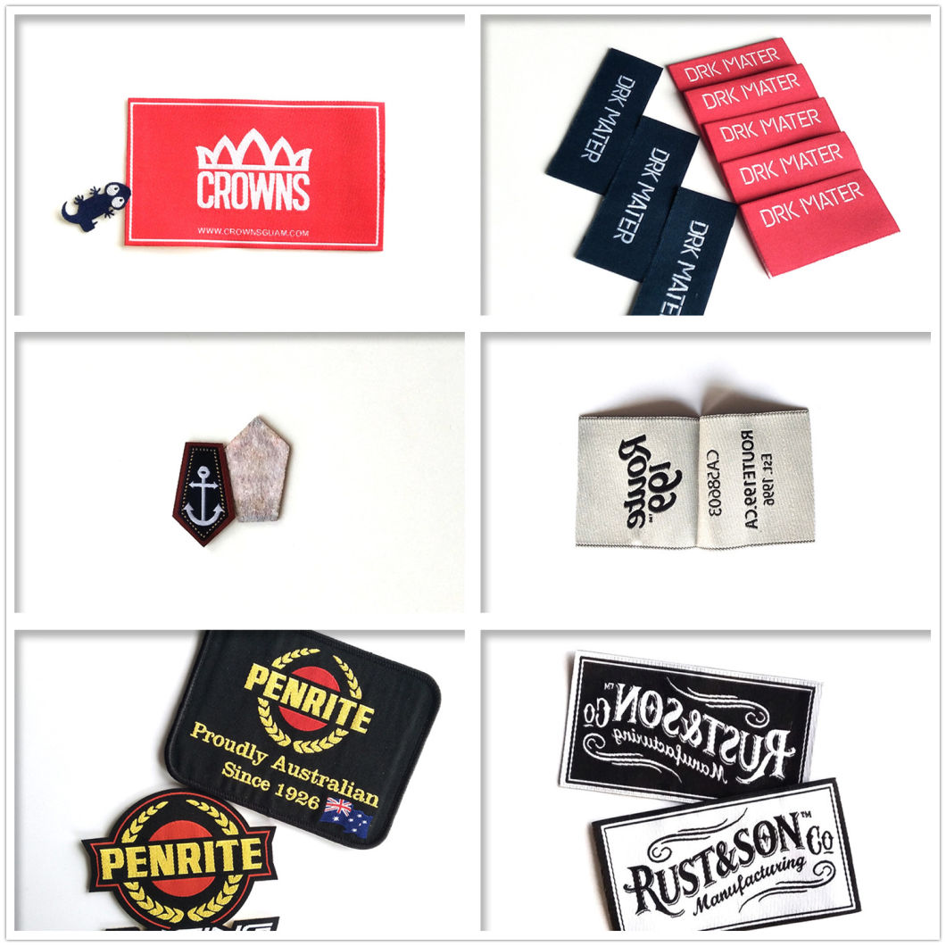 Custom Garment Label Apparel Woven Labels