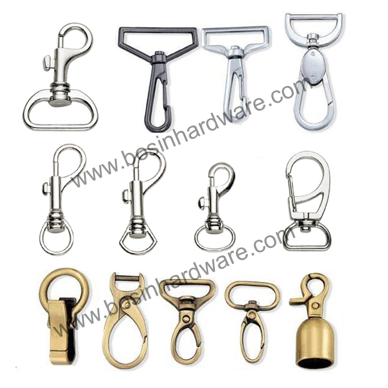 Wholesale Metal Keychain Bag Snap Hook