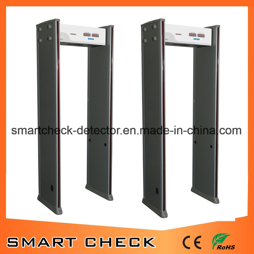 33 Zones Airport Security Door Frame Metal Detector Archway Metal Detector