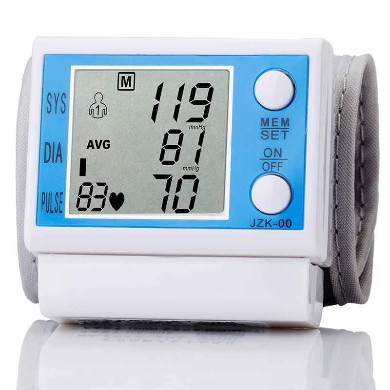 Home Use Automatic Wrist Digital Blood Pressure Monitor