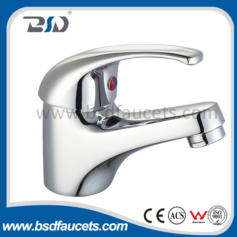 Single Lever Durable Brass Washbasin Faucet