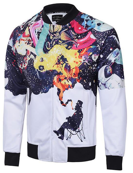 Custom/Customized Fashion Winter Down Ski Jacket Sublimation Printed Flight Rain Motorcycle Jacket Cotton/Polyester Men's Outdoor Clothing