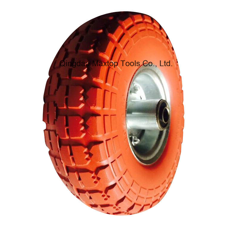 4.00-8 Rubber PU Foam Solid Pneumatic Tire for Wheelbarrow