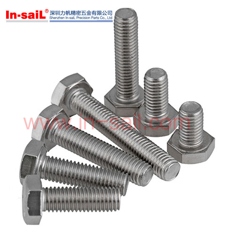 DIN933 Steel Standard Heavy Hex Bolt with Commom Bottom
