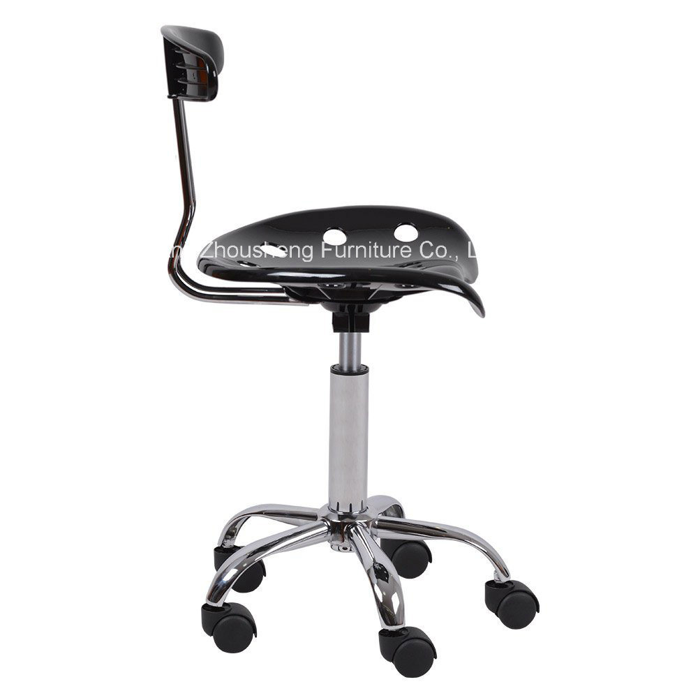 Roll Over Image to Zoom in Homall Chrome Computer Barstools Task Chair with Tractor Seat Zs-A8101