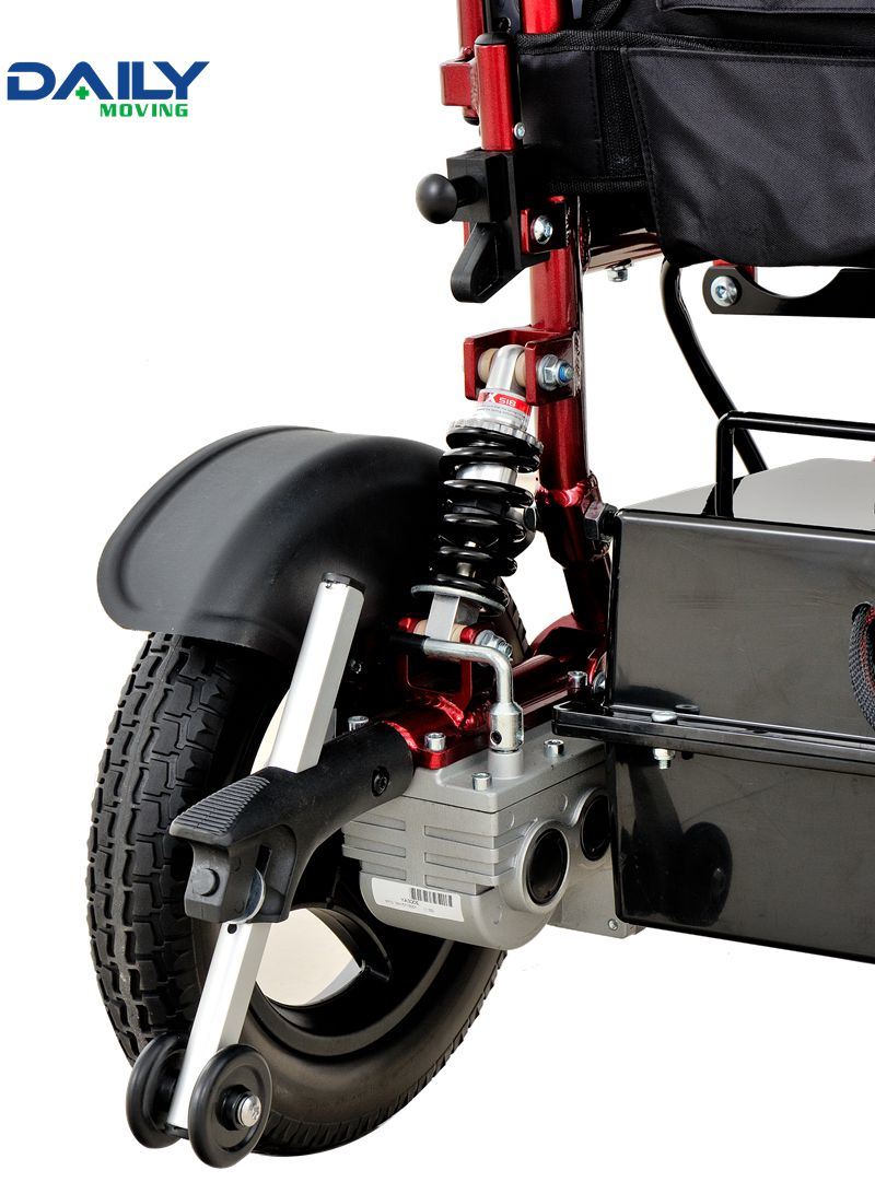 Easy Folding Economic Electric Power Wheelchair with Suspension Dp602