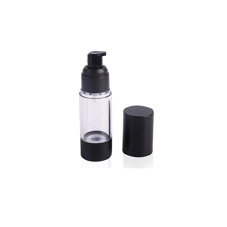 2018 Best Selling 15g 30g 50g Clear Airless Bottle for Lotion