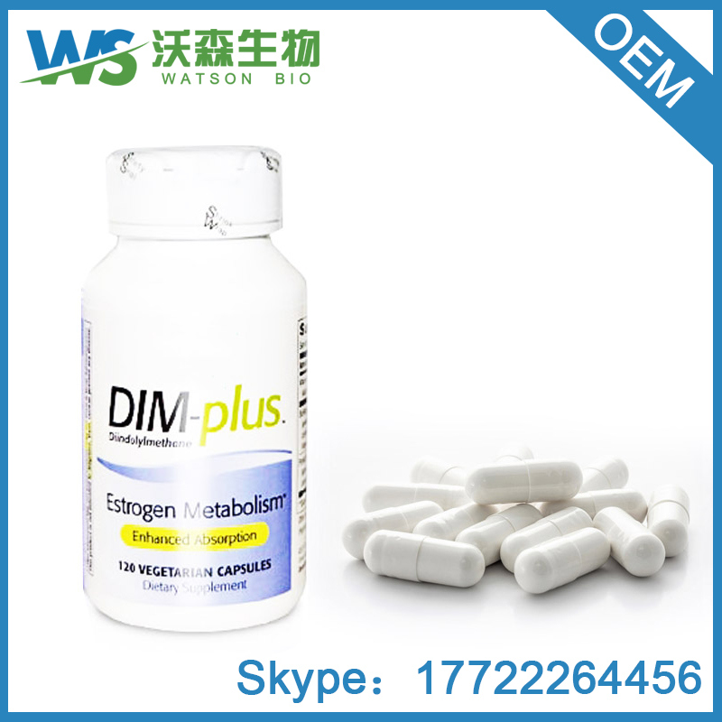 Dim-Plus Estrogen Metabolism Diet Supplement Veggie Caps