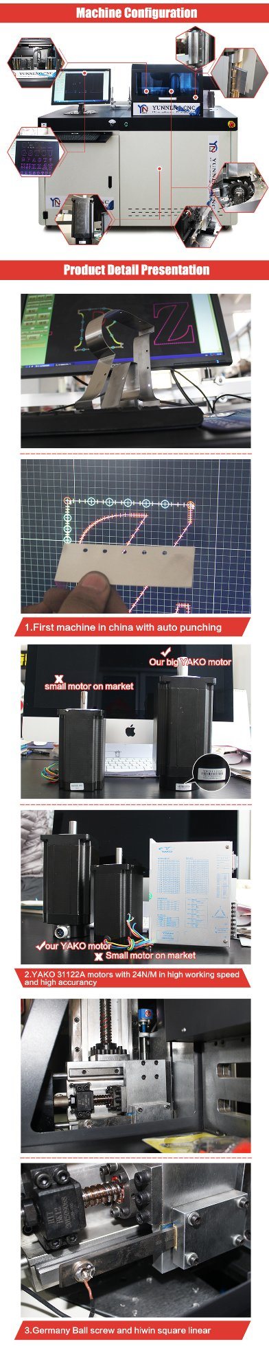 Aluminum Single Function Automatic Bending Machine for Logo Adversting Sign