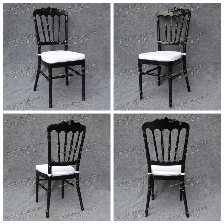 Yc-A401 Factory Wholesale Black Throne Chiavari Wedding Stage Chair