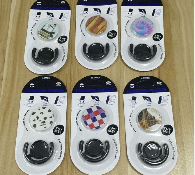 Customized Pop Mounts Sockets, Expanding Stand and Grip for Mobile Phone Holder Smartphones and Tablets