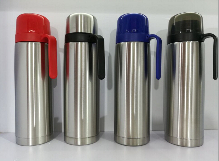 1L Double Walls Stainless Steel Portable Vacuum Flask