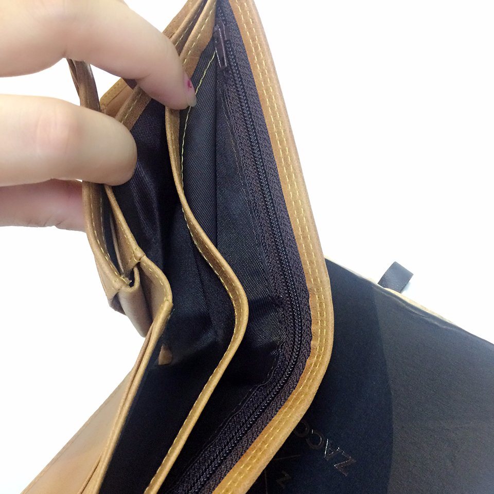 Hot RFID Blocking Wallet Mens Vintage Leather Wallet for Man