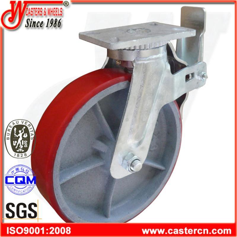 12 Inch Heavy Duty PU Scaffolding Caster