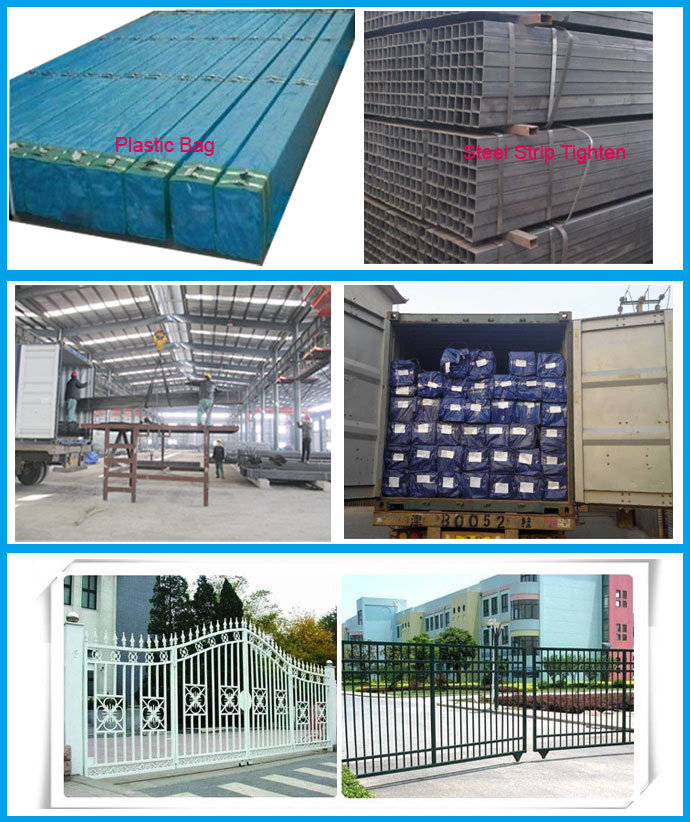 China high quality square steel tube