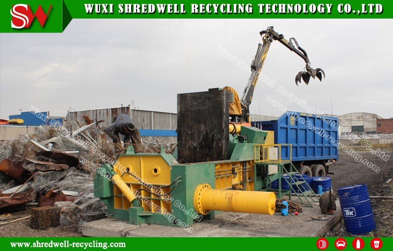 Best Price Hydraulic Scrap Metal Compactor for Waste Metal Drum/Aluminum Cans