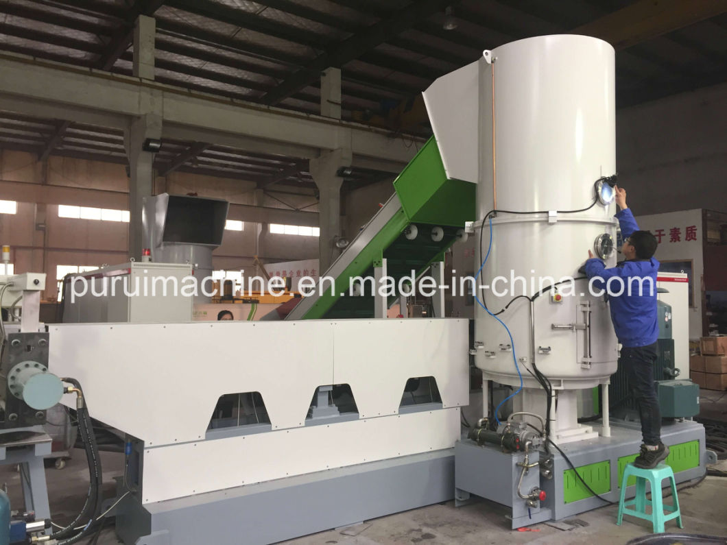 Plastic Recycling Granulating machine with Water Ring Die Face Cutting