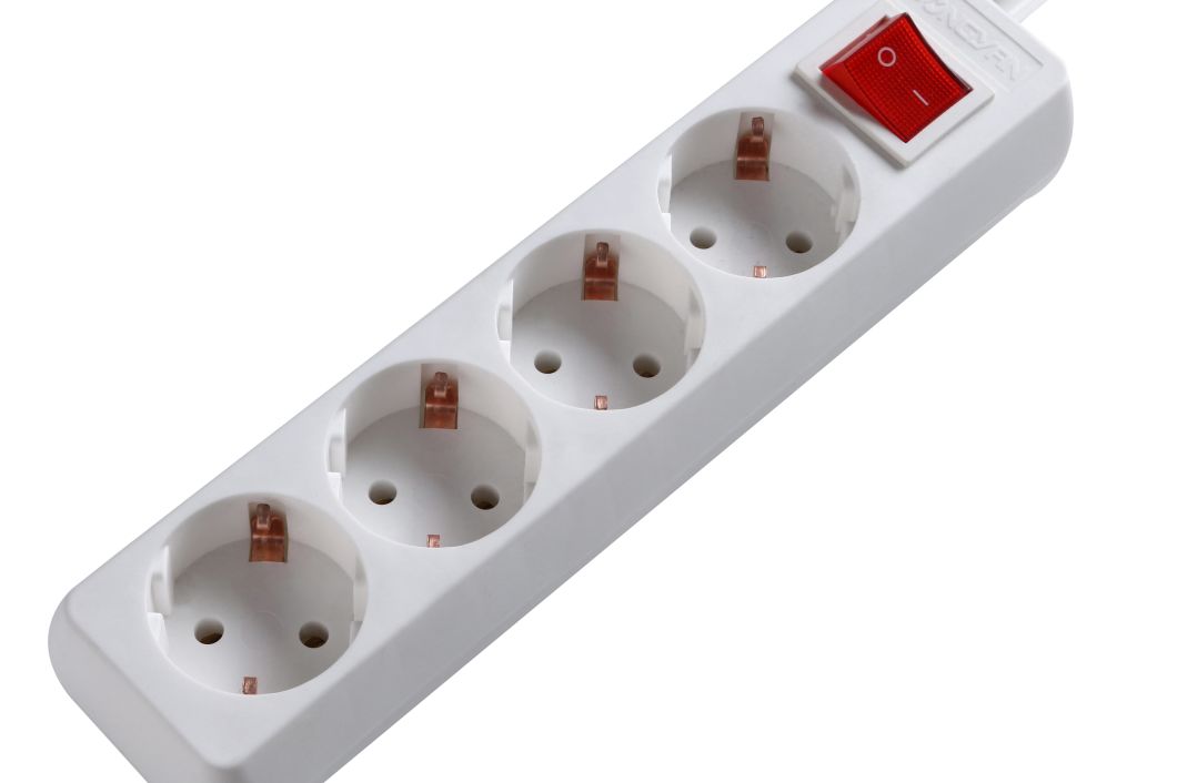 Multiple Extended Socket Smart Switch Surge Protector Power Strip (REF4W)