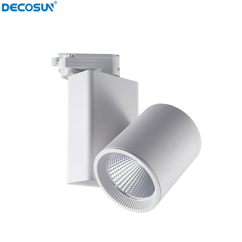 éclairage sur rail à intensité variable dimmable track light