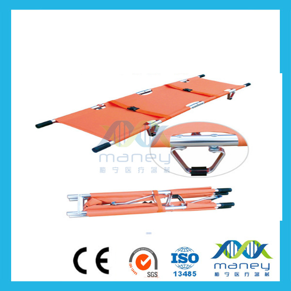Competitive Quality Aluminum Alloy Folding Stretcher (MN-F1-1)