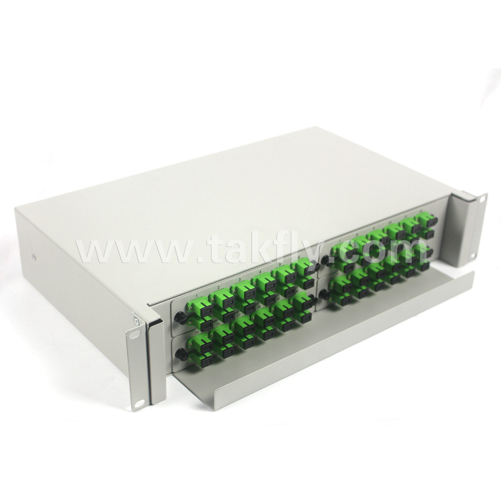 48 Cores ODF 48 Sc Port Fiber Optic Distribution Frame for FTTH