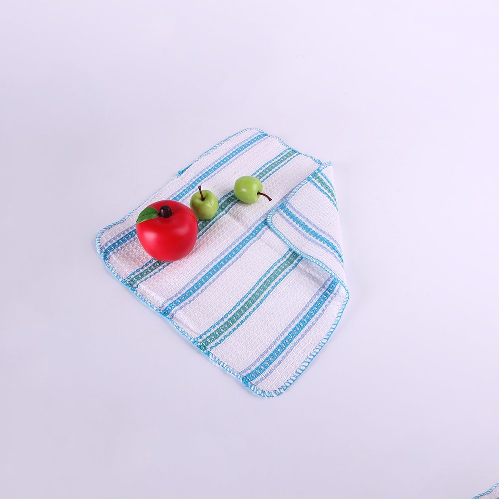 Home Textile Kitchen Towels Plain Weave Linen Embroidered Tea Towel